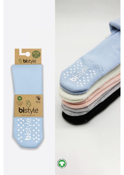 Bistyle Kaymaz Basic Külotlu Çorap 50501 Mavi