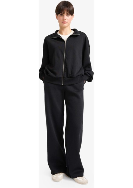 Regular Fit Basic Düz Fermuarlı Hırka F7107AX25AU fiyatları