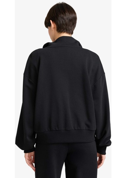 Regular Fit Basic Düz Fermuarlı Hırka F7107AX25AU