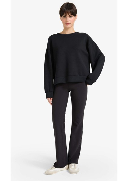 Yumuşak Dokulu İspanyol Paça Pantolon-Fall in Love Loungewear F7872AX25WN fiyatları