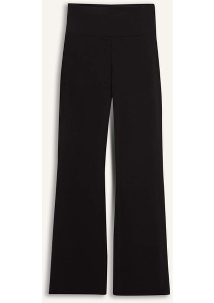 Yumuşak Dokulu İspanyol Paça Pantolon-Fall in Love Loungewear F7872AX25WN