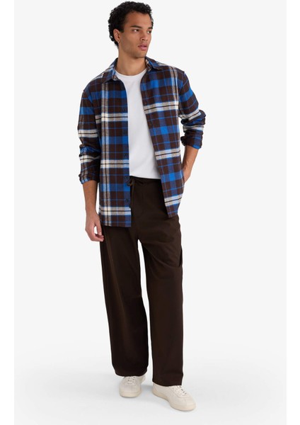 Barrel Fit Geniş Düz Paça Cepli Pantolon F7975AX25AU fiyatları