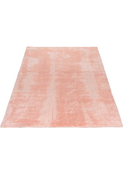 Yıkanabilir Kaymaz Taban Pembe Post Peluş Halı Kesme Yolluk Oturma Odası Salon Yatak Odası Halısı