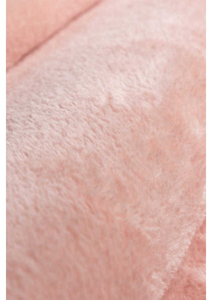 Yıkanabilir Kaymaz Taban Pembe Post Peluş Halı Kesme Yolluk Oturma Odası Salon Yatak Odası Halısı