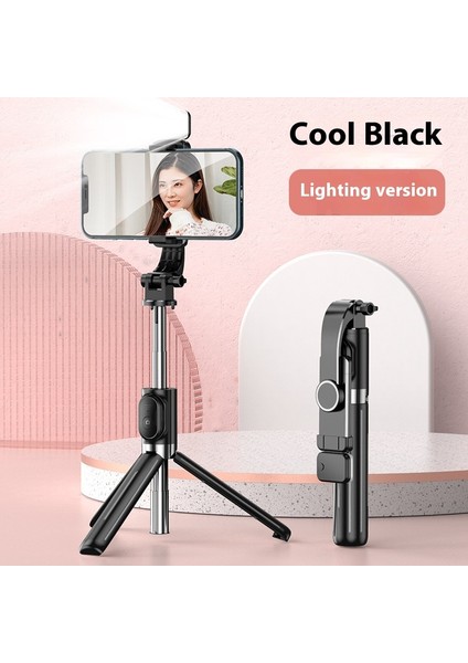 Z8 Taşınabilir Hepsi Bir Arada Sie Çubuğu Cep Telefonu Bluetooth Zemin Tripod Canlı Akış Fotoğrafçılığı Teleskopik Sie Eri (Yurt Dışından)