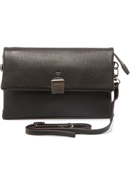 Kahve Hakiki Deri Erkek Portföy Çantası - S1PC00021230-A7P