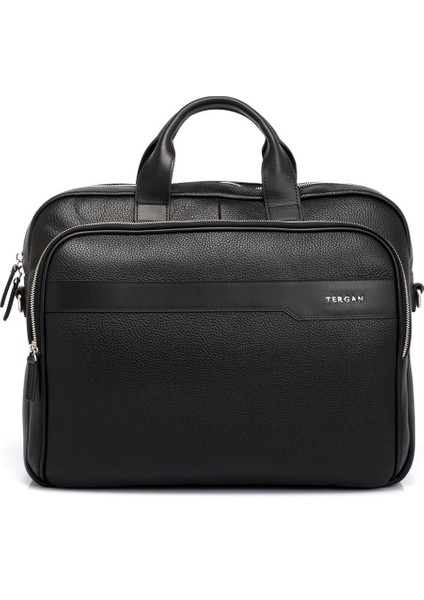 Siyah Hakiki Deri Erkek Evrak Çantası - S1EV00021411-D3H