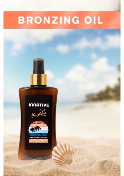 Innatıve Eny Zenginleştirilmiş Yoğun Bronzlaştırıcı Yağ Spf 0 200ML