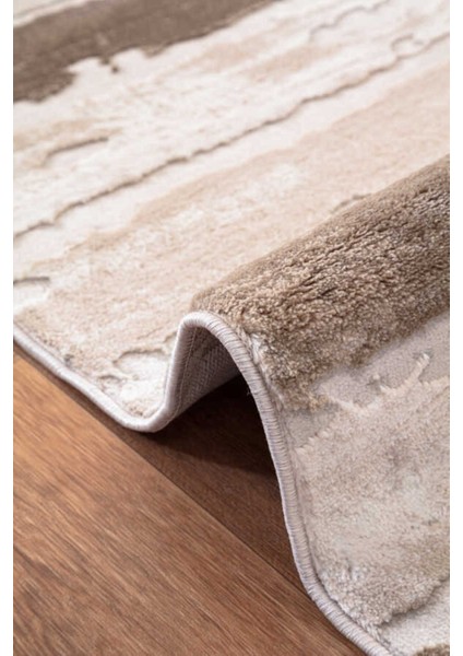 Vento Vizon Bej Halı Yumuşak Oturma Odası Salon Çocuk Odası Mutfak Halısı P1099 fırsatları