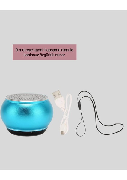 Mini Bluetooth Speaker | Uzun Pil Ömrü, Şık ve Hafif Tasarım modelleri