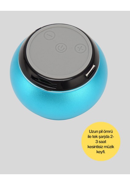Mini Bluetooth Speaker | Uzun Pil Ömrü, Şık ve Hafif Tasarım fırsatları
