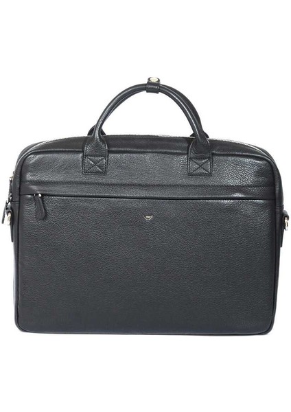 Siyah Hakiki Deri Unisex Laptop Çantası - S1LC00002897-A41 indirimleri