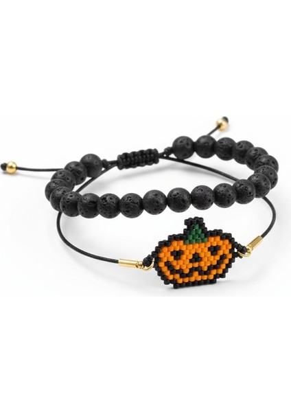 Cadılar Bayramı / Halloween Temalı Ikili Bileklik Seti modelleri