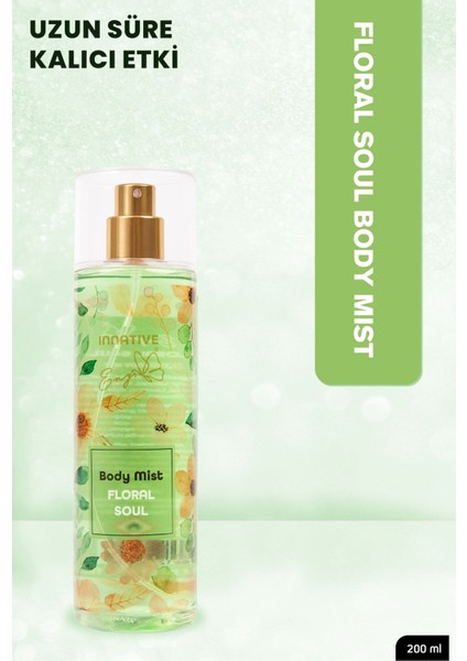 Innatıve Elif Nur Yel Eny Body Mist Floral Soul Vücut Spreyi 200ML