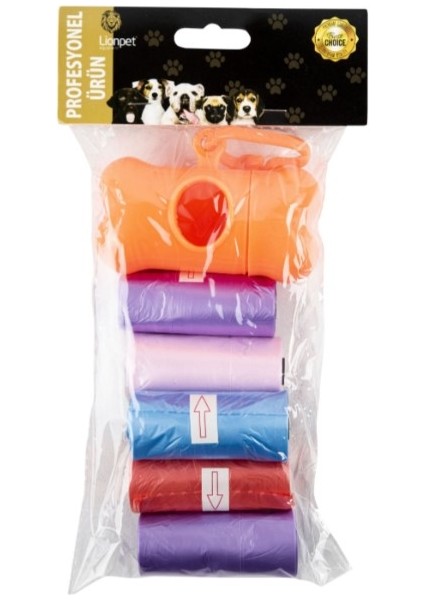 Köpek Dışkı Poşeti Seti 5+1 modelleri