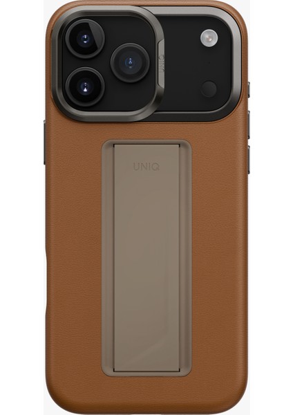Iphone 17 Pro Max Kılıf Heldro Vegan Deri Kapak Kamera Standlı Kapak Flexgrip™ Kolay Tutma Bandı fiyatları