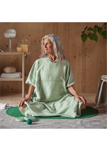 Kapüşonlu Banyo Pançosu, Açık Yeşil, 110 cm modelleri