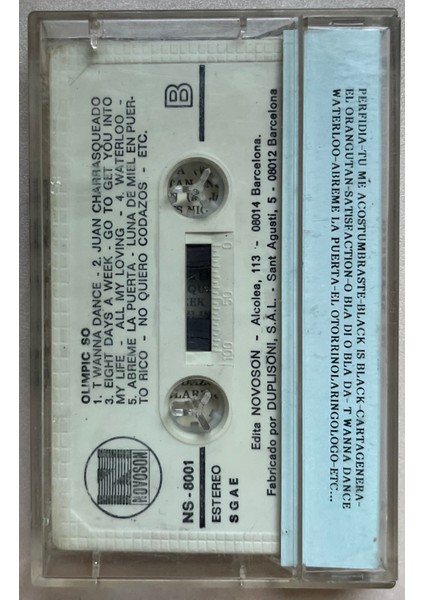 Olimpic So Kaset (Orijnal Dönem Baskı Kaset) fiyatları