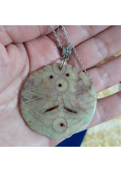 Doğaltaş Kuarsit Kolye