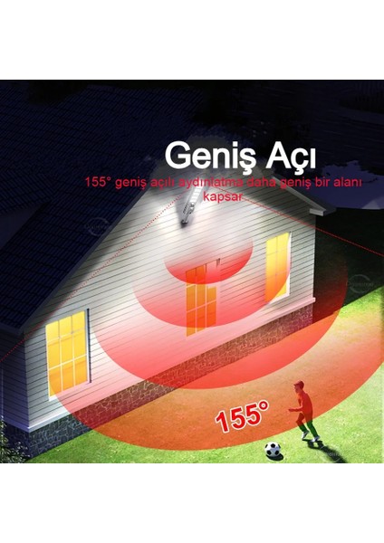 600W Güneş Enerjili Dış Mekan Lamba IP65 Su Geçirmez Uzaktan Kumandalı Ultra Parlak LED Aydınlatma indirimleri