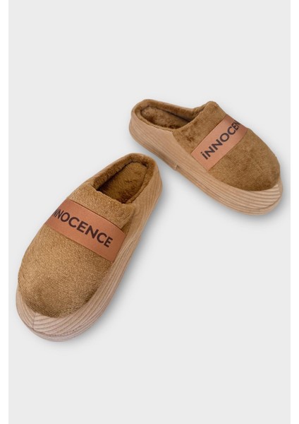 Ultra Hafif Ev Ayakkabısı Kadın Ev Terliği Vizon fırsatları