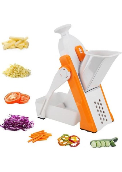Çok Renkli Mandoline Sebze Doğrayıcı (4202) ile Kolay ve Pratik Hazırlık indirimleri