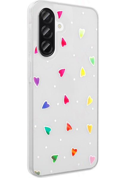 Galaxy A26 Kılıf Şeffaf Figürlü Zore Folk Sert Kapak - Papatya fırsatları