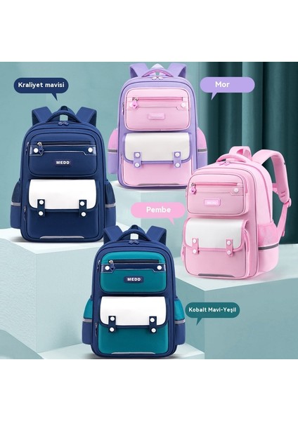 Çocuk 3-6 Sınıf Ilkokul Öğrencileri Hafif Oxford Kumaş Nefes Alma Sırt Çantası (Yurt Dışından) modelleri