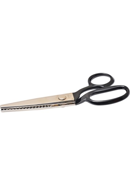 Metal Saplı Zikzak Makas 21CM, Çok Amaçlı Kesim Aracı