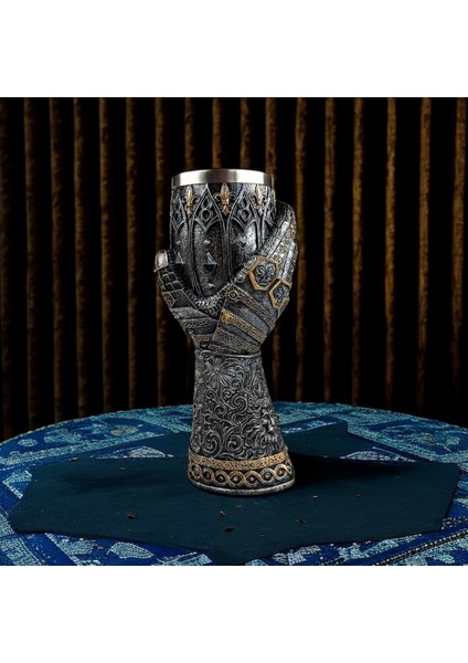 Çift 3D Katmalı Kadeh Ortaçağ Şarap Kadehi (Yurt Dışından) fırsatları