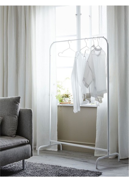 Ayaklı Askılık, Beyaz, 99X151 cm fırsatları