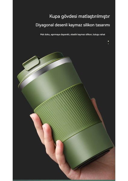 304 Paslanmaz Çelik Kahve Fincanı Gündelik Araba Bardakları (Yurt Dışından) fırsatları