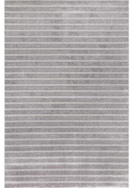 Serenata Beyaz Açık Gri Halı Yumuşak Oturma Odası Salon Çocuk Odası Mutfak Halısı F0324