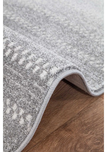 Serenata Beyaz Açık Gri Halı Yumuşak Oturma Odası Salon Çocuk Odası Mutfak Halısı F0324 fırsatları