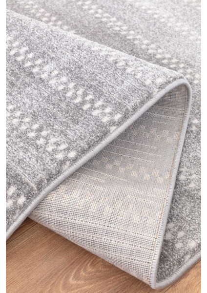 Serenata Beyaz Açık Gri Halı Yumuşak Oturma Odası Salon Çocuk Odası Mutfak Halısı F0324 indirimleri