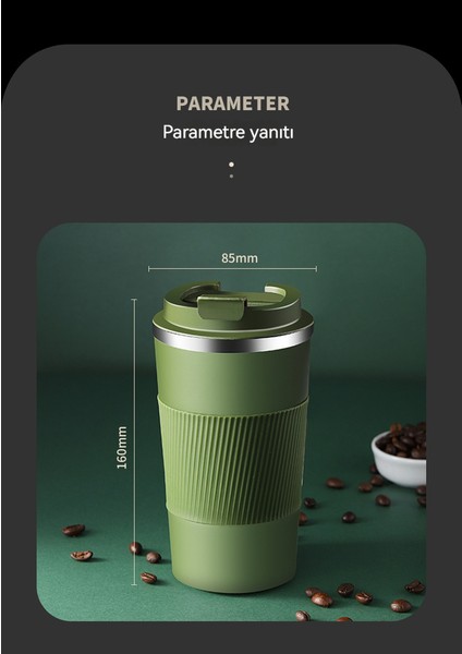 304 Paslanmaz Çelik Kahve Fincanı Gündelik Araba Bardakları (Yurt Dışından) fiyatları