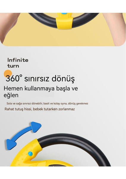 Sanal Ikinci Sürücü Direksiyon Modeli Zeka Oyuncağı (Yurt Dışından) modelleri