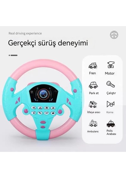 Sanal Ikinci Sürücü Direksiyon Modeli Zeka Oyuncağı (Yurt Dışından) fırsatları