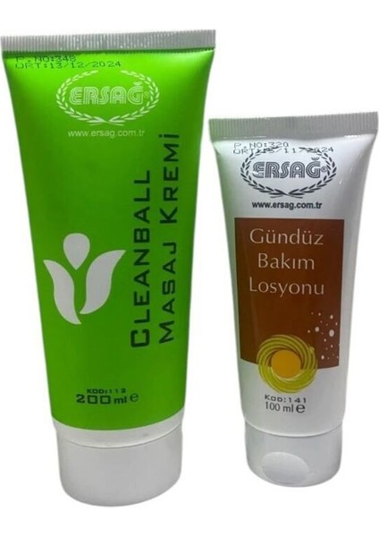 Masaj Krem 200 ml + Gündüz Bakım Losyon Özel Set
