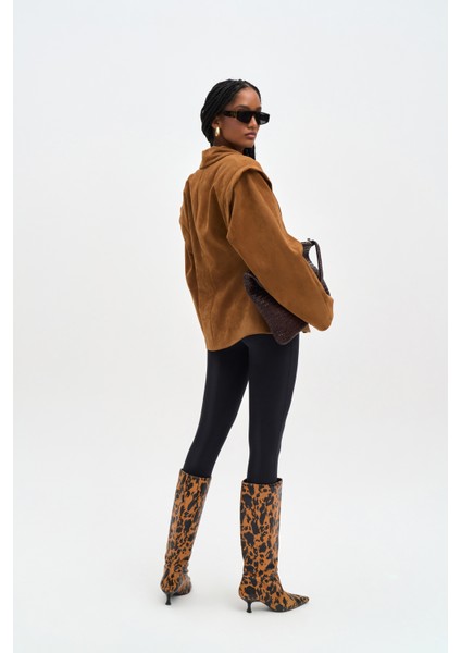 Bronte Omuz Detaylı Camel Blazer fırsatları