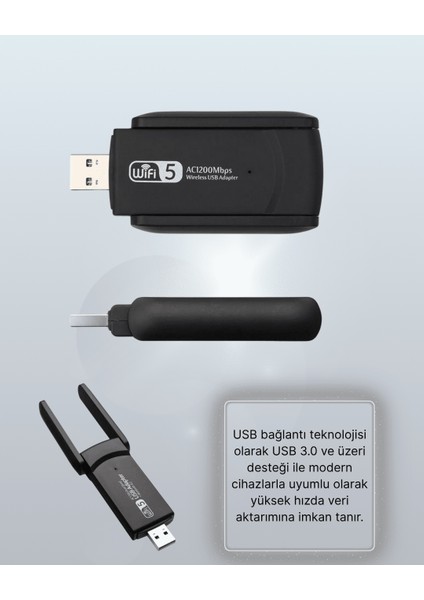 Realtek Chipsetli 5g Destekli Yüksek Hızlı Ağ Adaptörü indirimleri