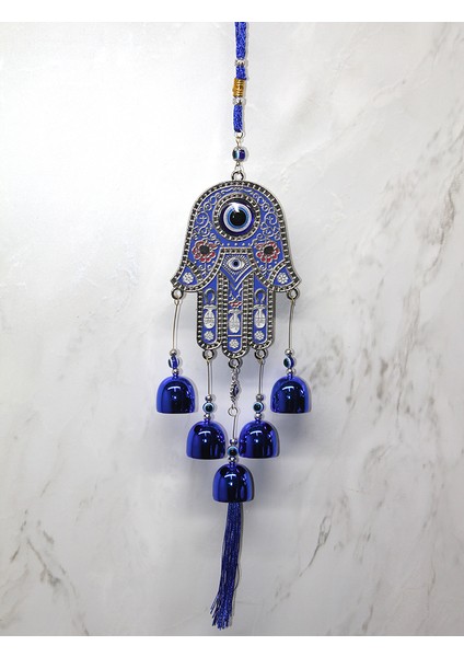 Metal Nazar Boncuğu Çan Model 8