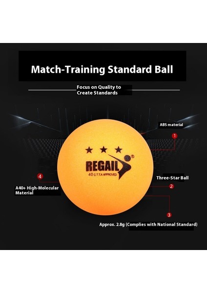 Regaıl Masa Tenisi Topları 60 Adet Kova Eğitim Maçı Yüksek Zıplayan ve Dalı Masa Tenisi Topları (Yurt Dışından) fiyatları