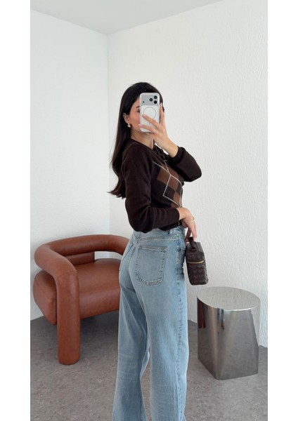 Kesik Paça Açık Mavi Straight Jean fiyatları