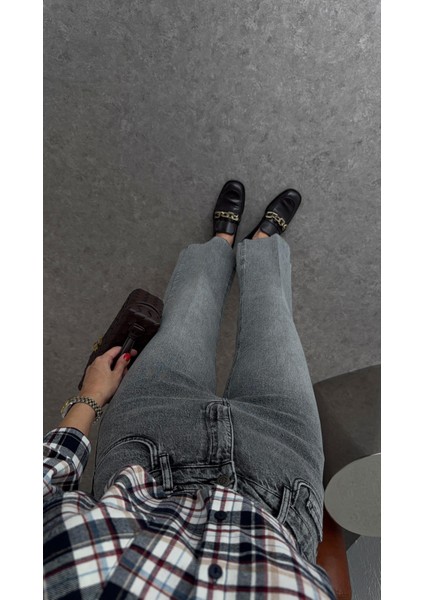 Antrasit Flare Jean indirimleri