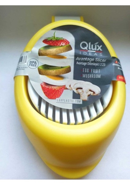 Yumurta Dilimleyici, Pratik ve Kullanışlı, Mutfak Gereci, Sarı Renkli