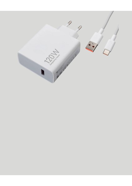 120W Güçlü Hızlı Şarj Adaptörü ve Type-C Kablo Seti – Güvenli Şarj Teknolojisi modelleri