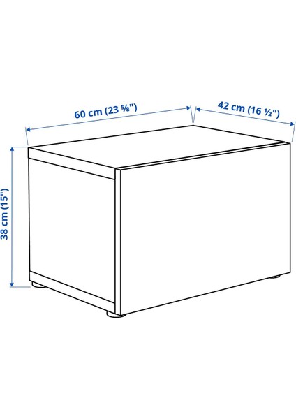 Duvar Dolabı, Parlak Cila-Beyaz, 60X42X38 Cm, Selsvıken modelleri