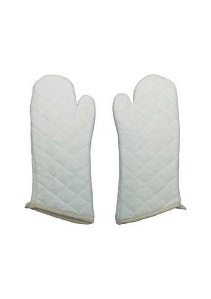 Eldiven Fırın Havlu Beyaz 40 cm