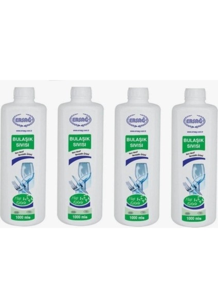 Bulaşık Sıvısı Hoş Kokulu x 4 Adet 1000 ml